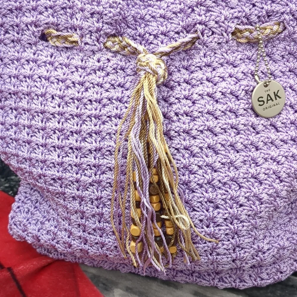 The sak purple backpack